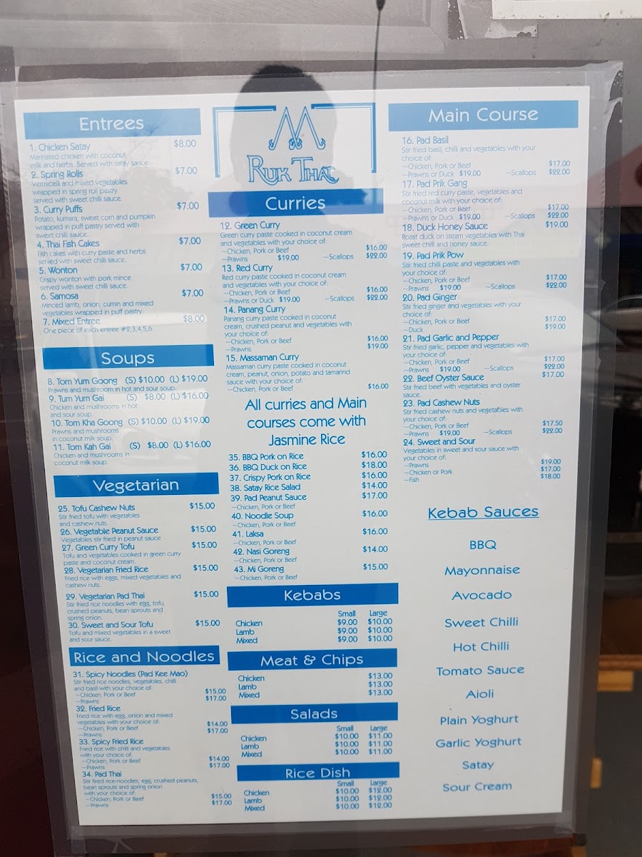 Ruk Thai Photo Menu 8
