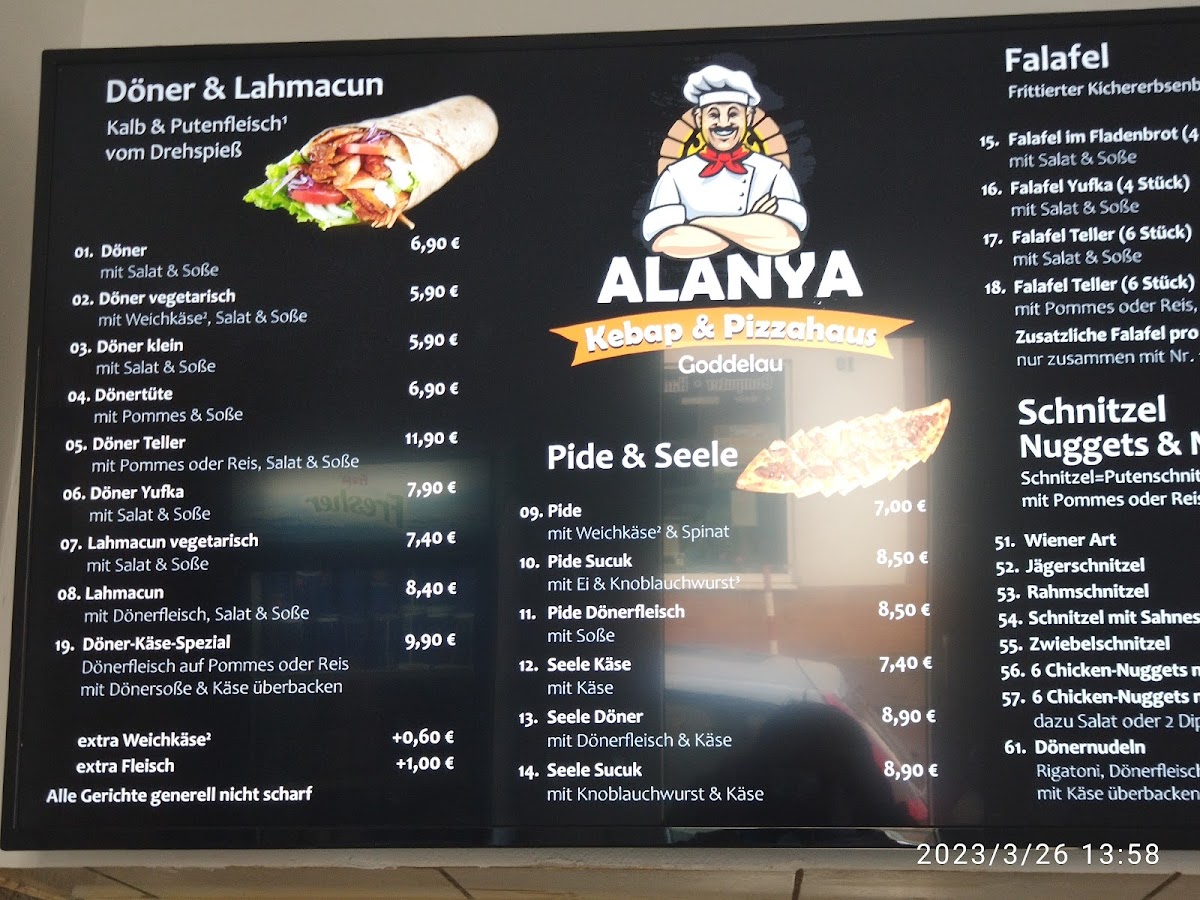 Alanya Kebap und Pizzahaus Photo Menu 4