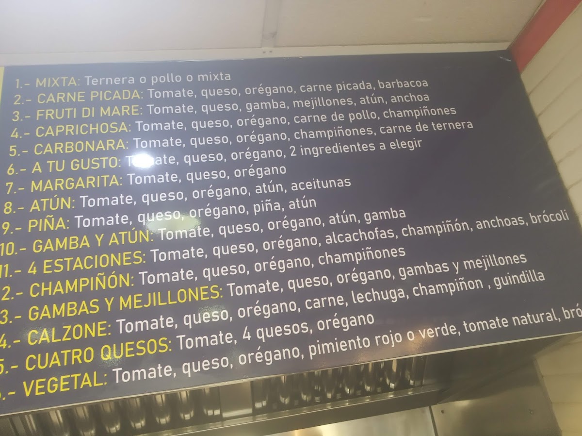 El Autentico Photo Menu 1