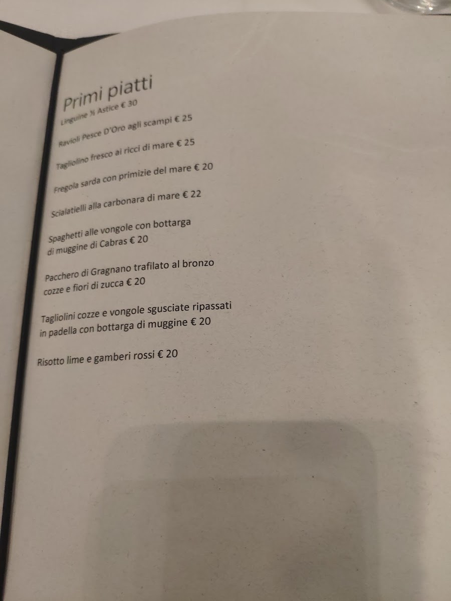 Pesce D'Oro Bistrot Photo Menu 7