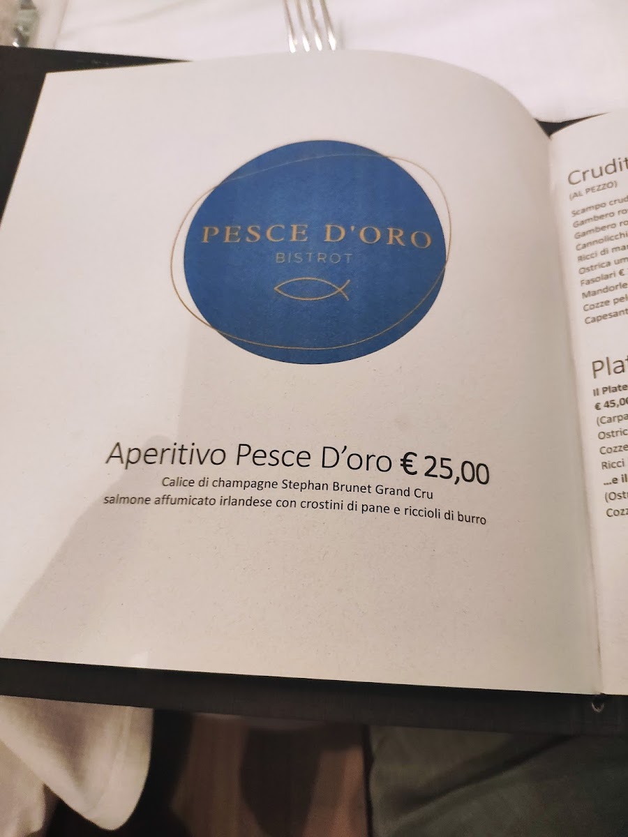 Pesce D'Oro Bistrot Photo Menu 8