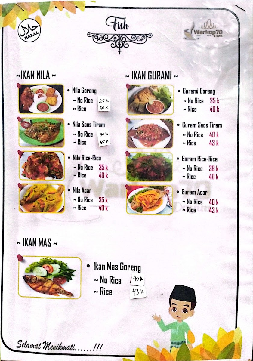 Warkop 70 Photo Menu 1