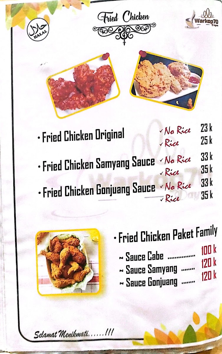 Warkop 70 Photo Menu 4