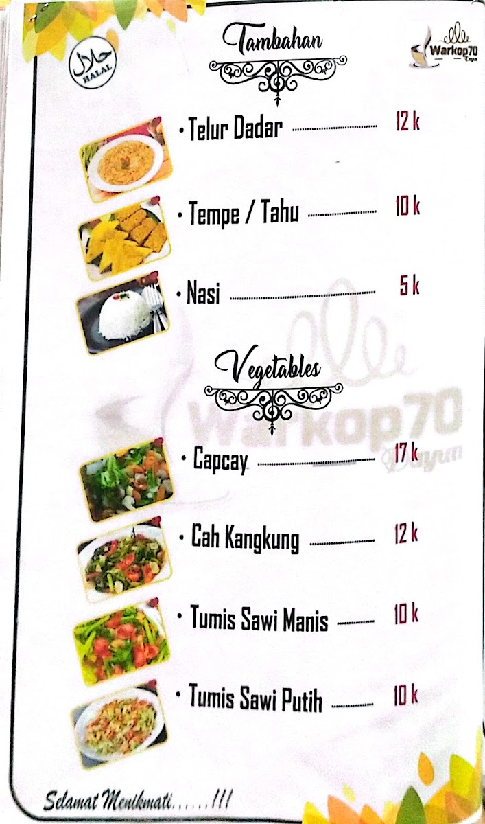 Warkop 70 Photo Menu 5