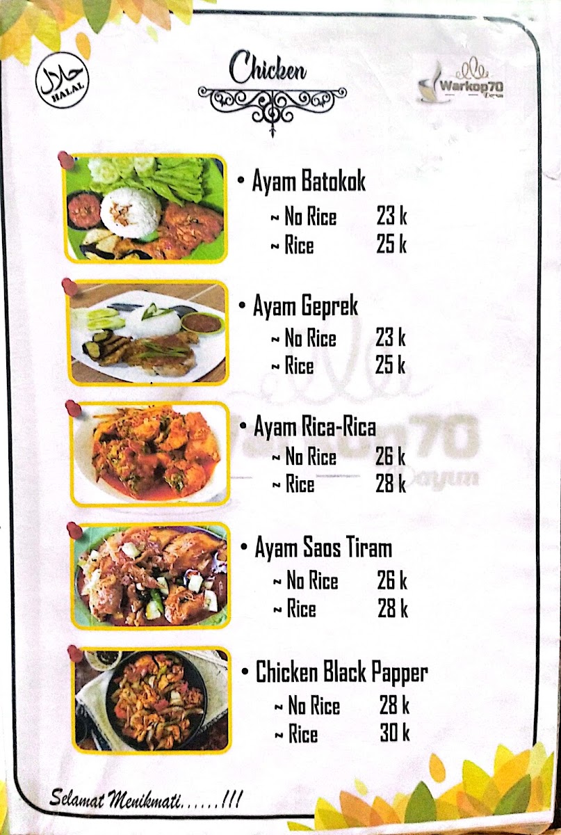 Warkop 70 Photo Menu 7