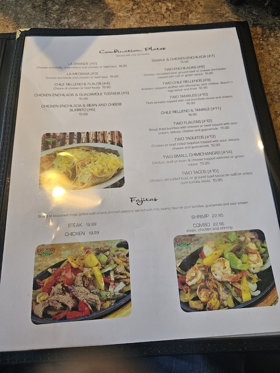 Rio Rico Mexican Grill Photo Menu 2
