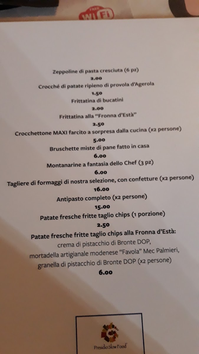Fronna d'Està Photo Menu 3
