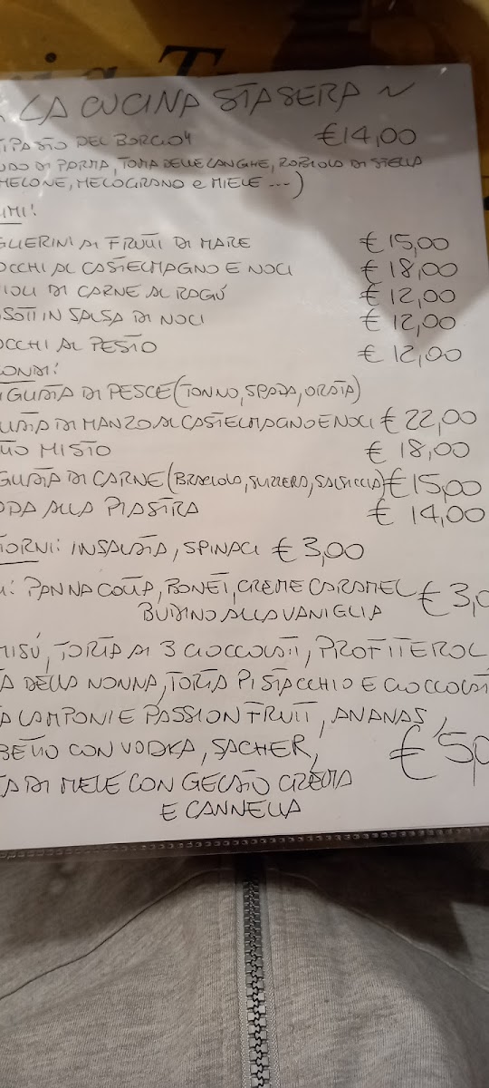 Trattoria Pizzeria Borgo Antico Photo Menu 1