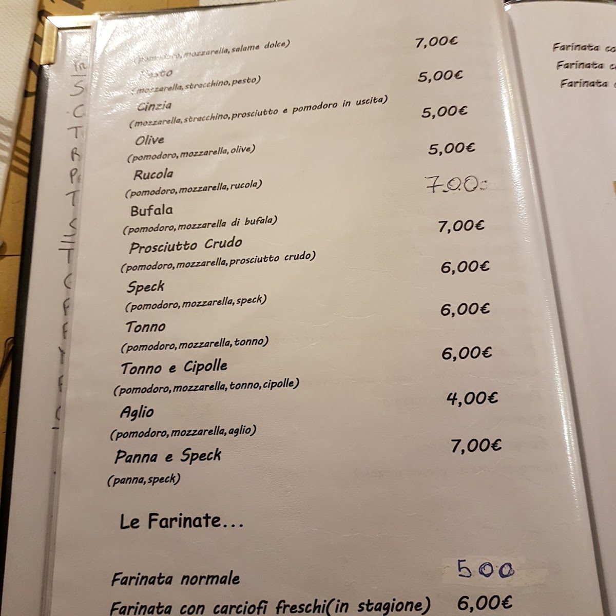 Trattoria Pizzeria Borgo Antico Photo Menu 10