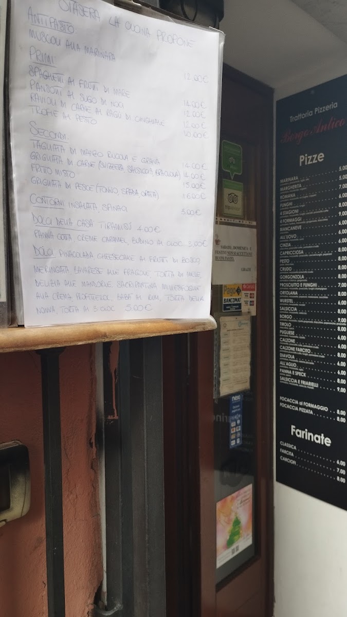 Trattoria Pizzeria Borgo Antico Photo Menu 2