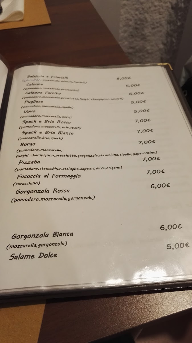 Trattoria Pizzeria Borgo Antico Photo Menu 4