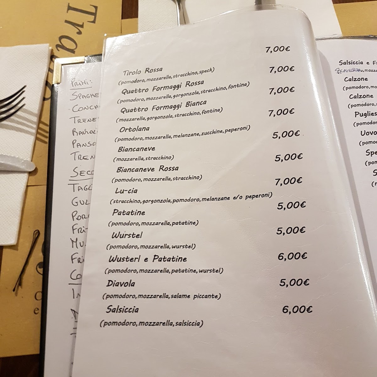 Trattoria Pizzeria Borgo Antico Photo Menu 5