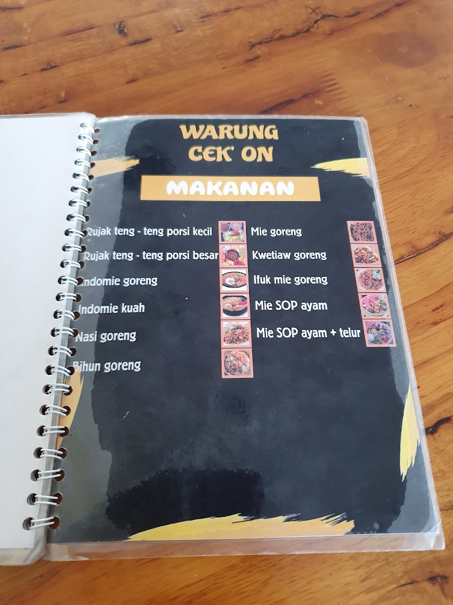 Warung CEK'ON Photo Menu 1