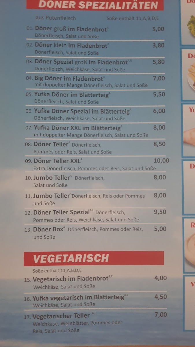 Sefa Döner Photo Menu 9