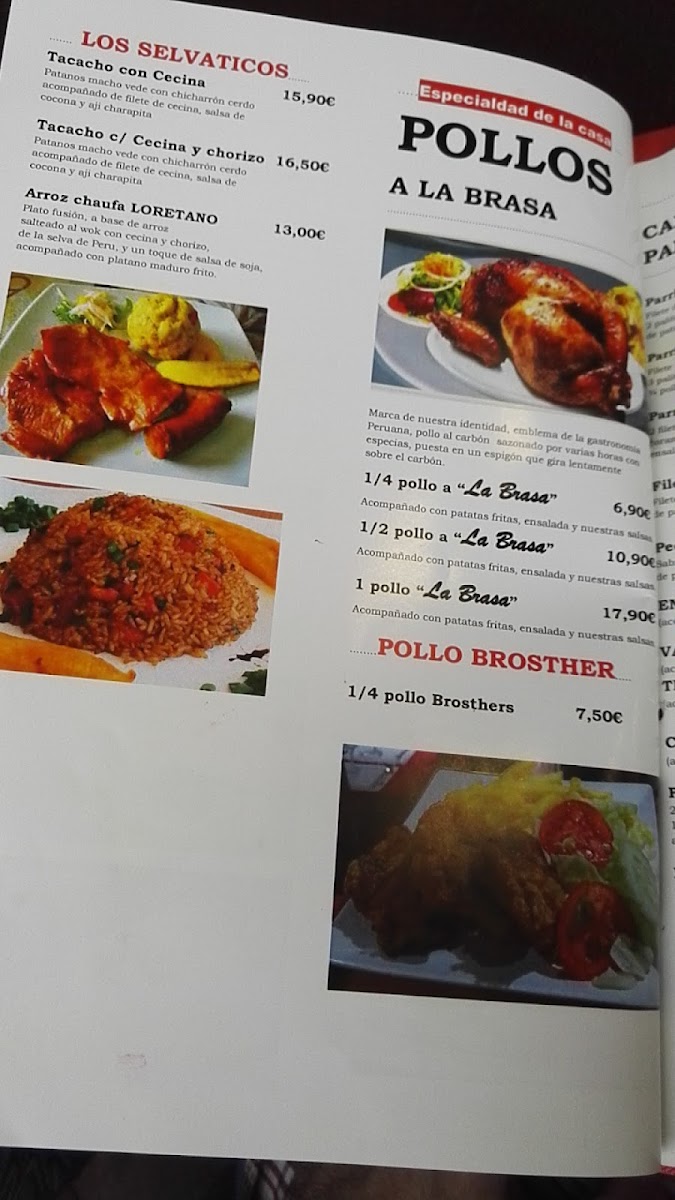 Tushpa Restaurante Peruano Photo Menu 6