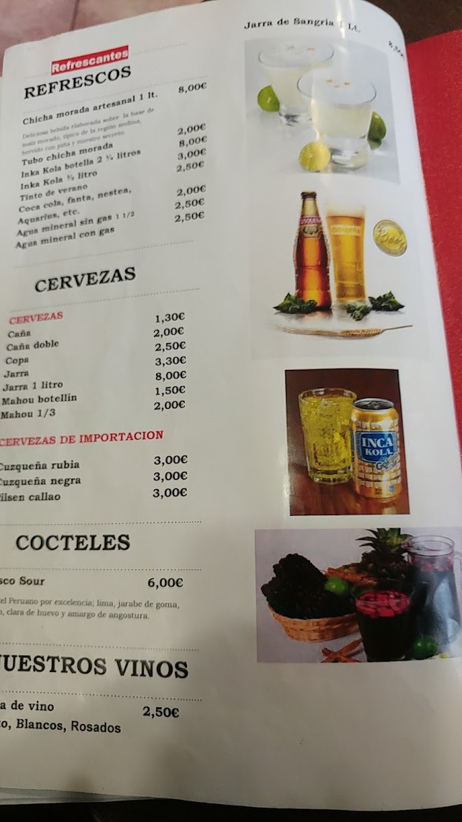Tushpa Restaurante Peruano Photo Menu 9