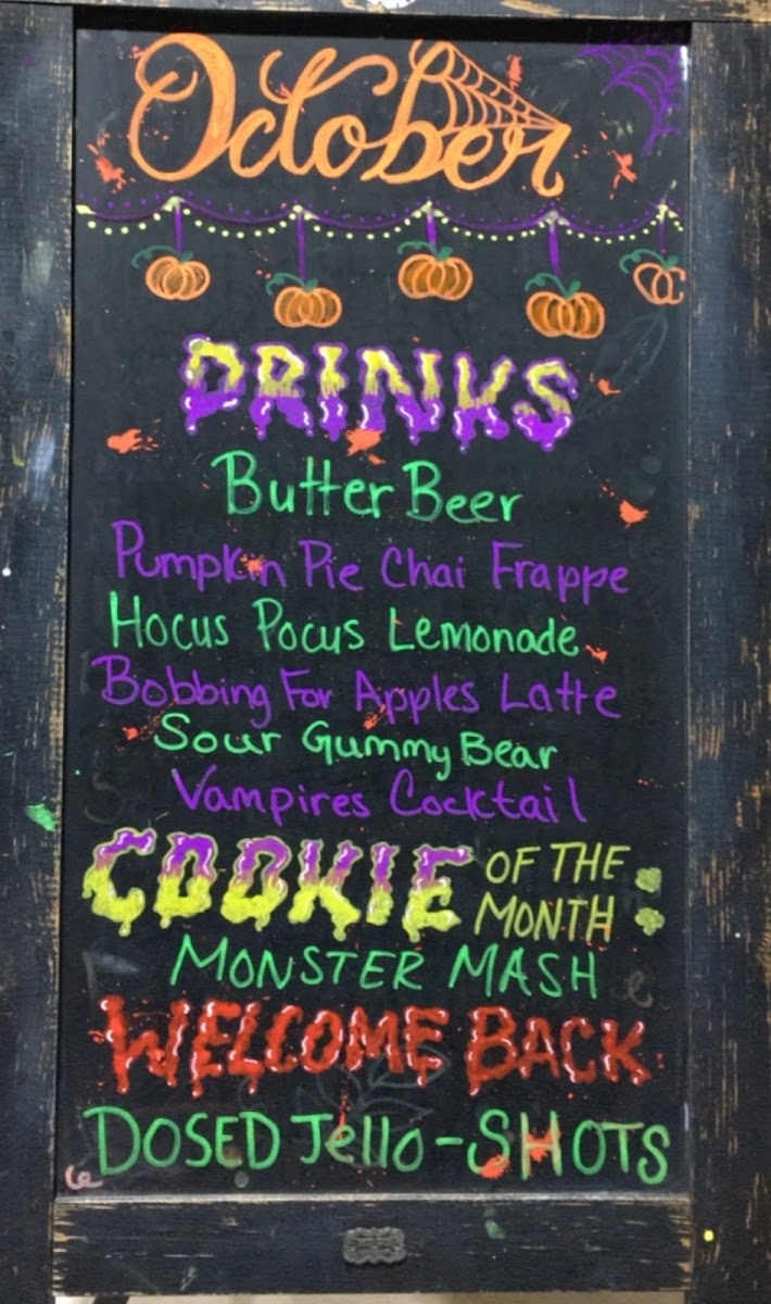 The Baked Bean - Coffee Shop & Dispensary Photo Menu 3