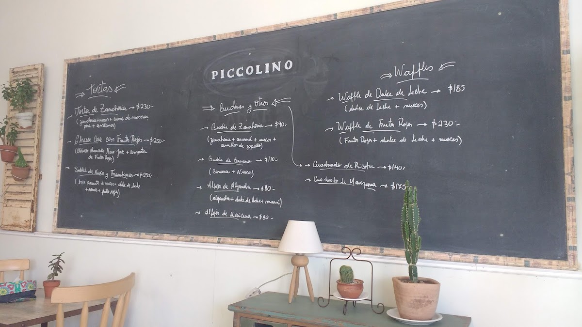 Piccolino - Café & Pasteles Photo Menu 2
