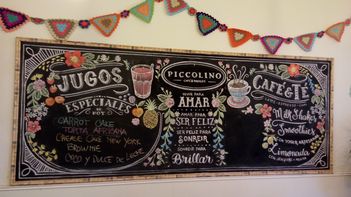 Piccolino - Café & Pasteles Photo Menu 3