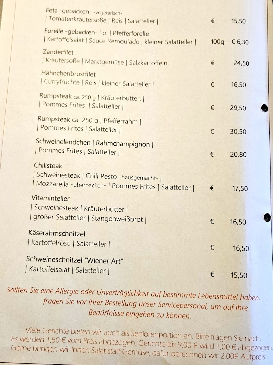 Gasthof Dinkel Photo Menu 2