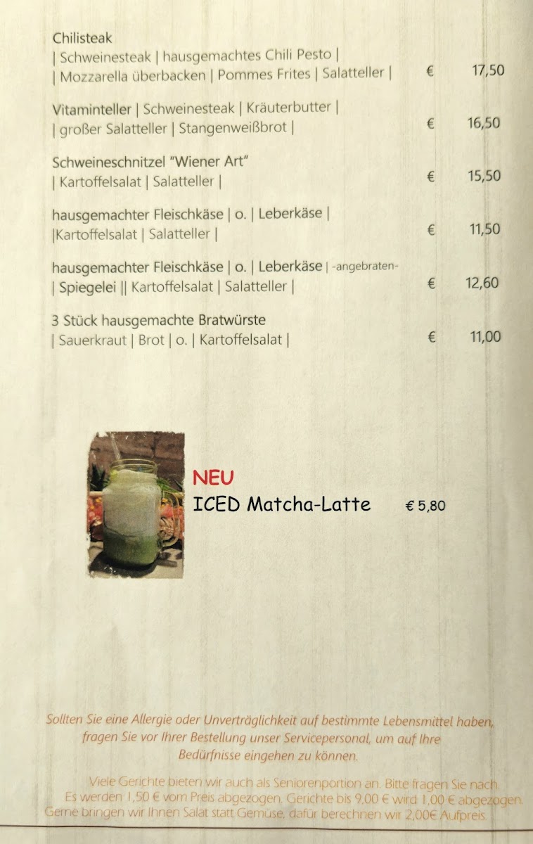 Gasthof Dinkel Photo Menu 3