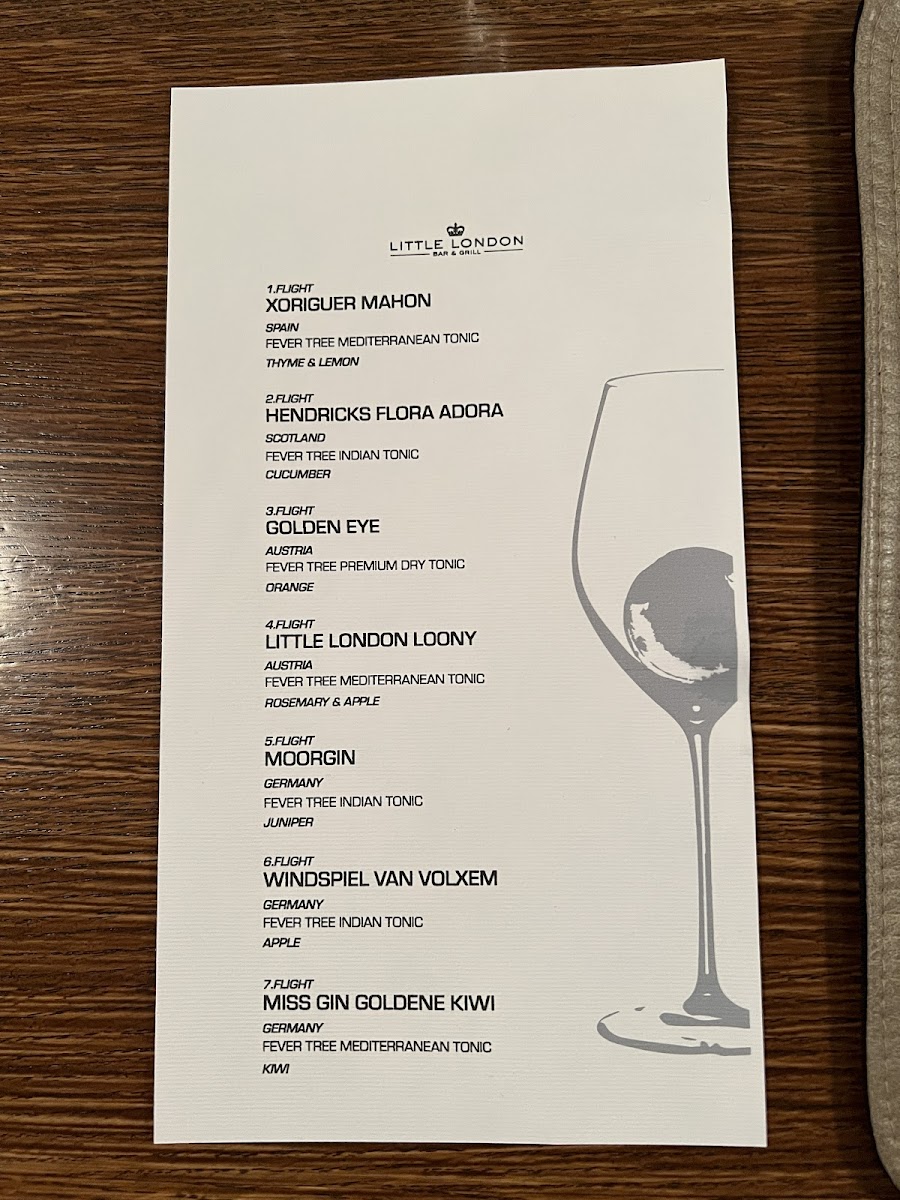 Little London / Bar & Grill Photo Menu 7
