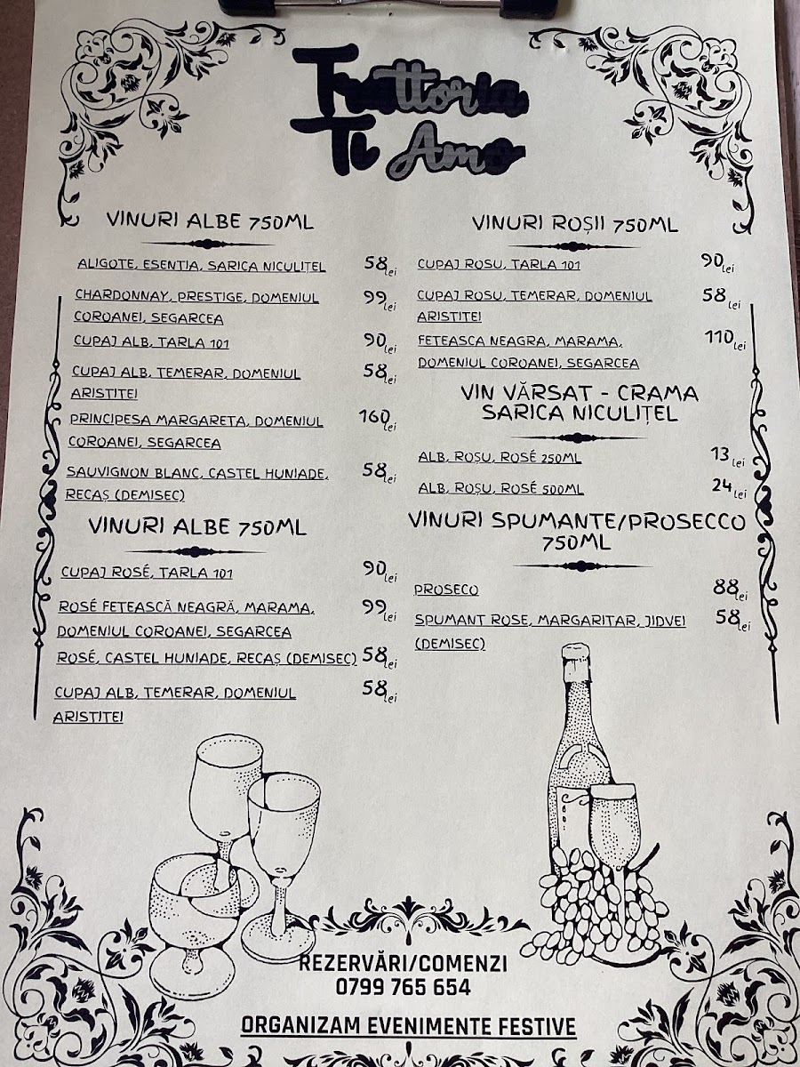 Trattoria Ti Amo Branesti Photo Menu 3