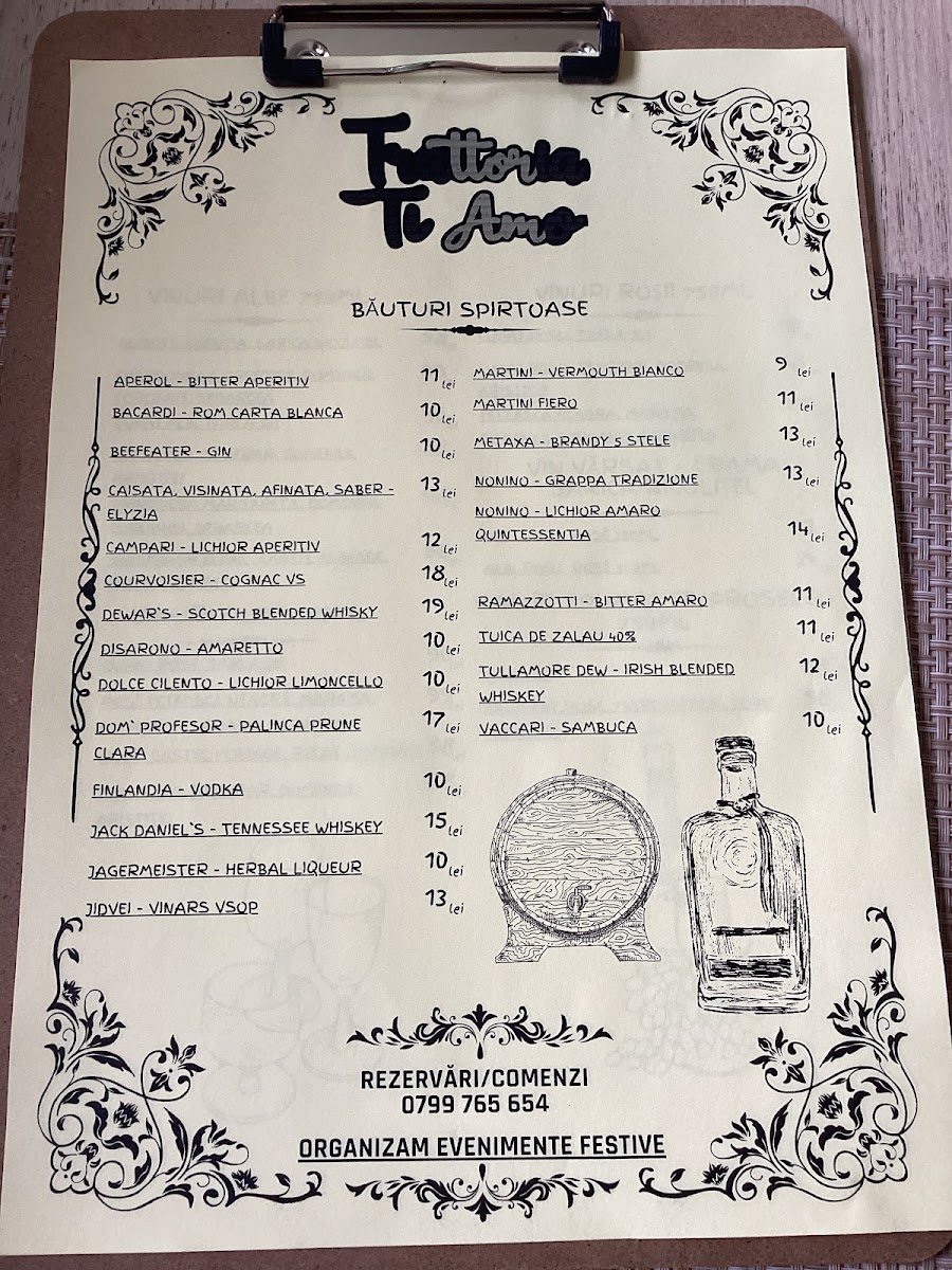 Trattoria Ti Amo Branesti Photo Menu 8