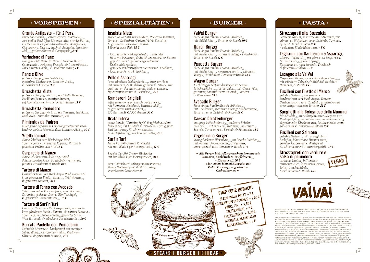 VAI VAI Bremen Photo Menu 4