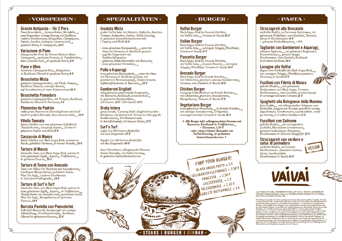 VAI VAI Bremen Photo Menu 5