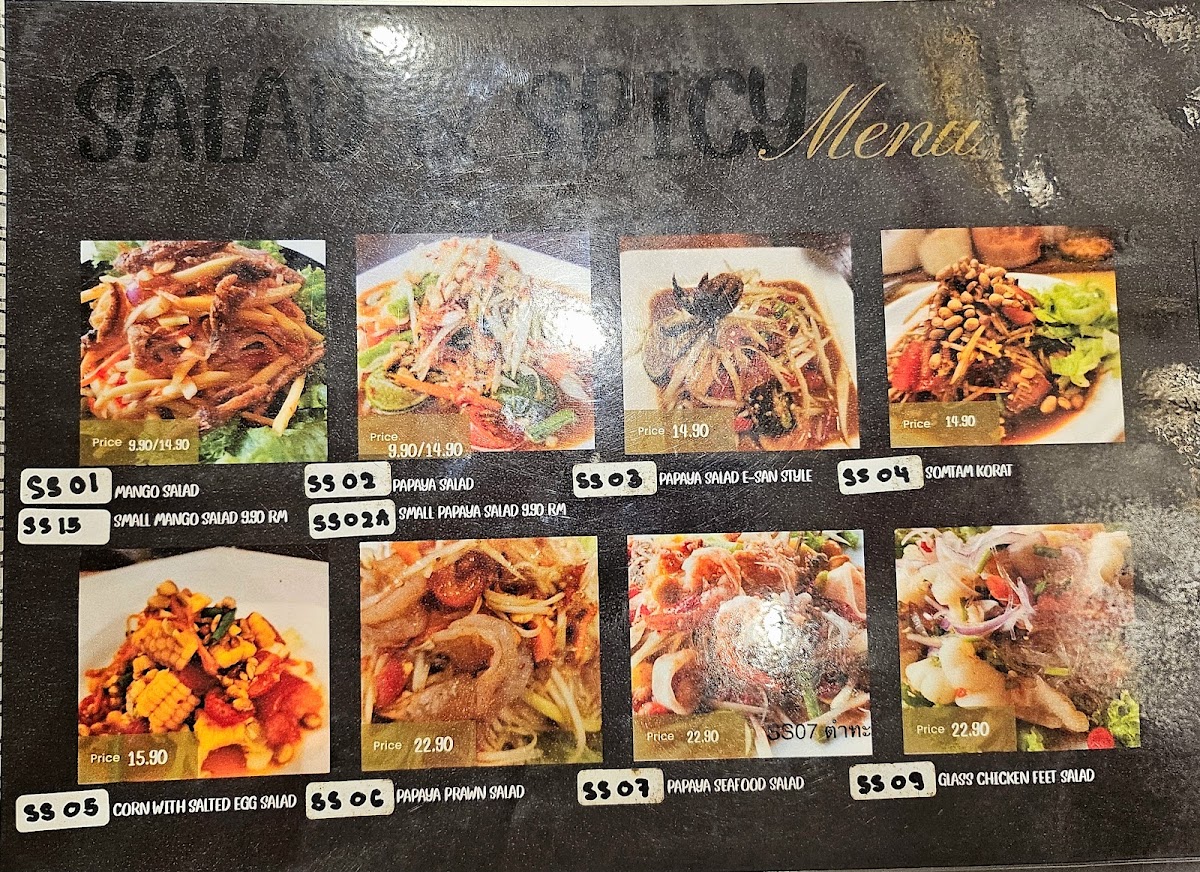 XQ THAI Kitchen Melaka Photo Menu 2