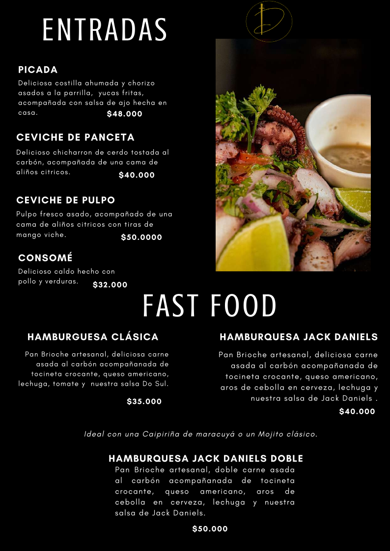 Do Sul Restaurante Photo Menu 8