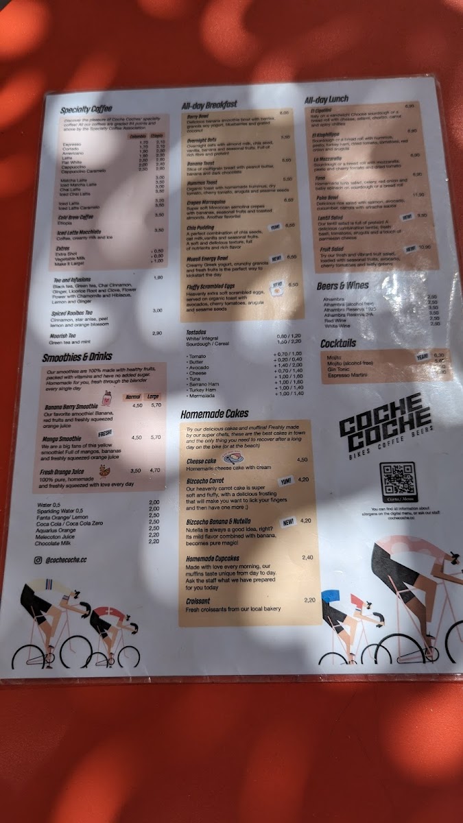 Coche Coche Photo Menu 4