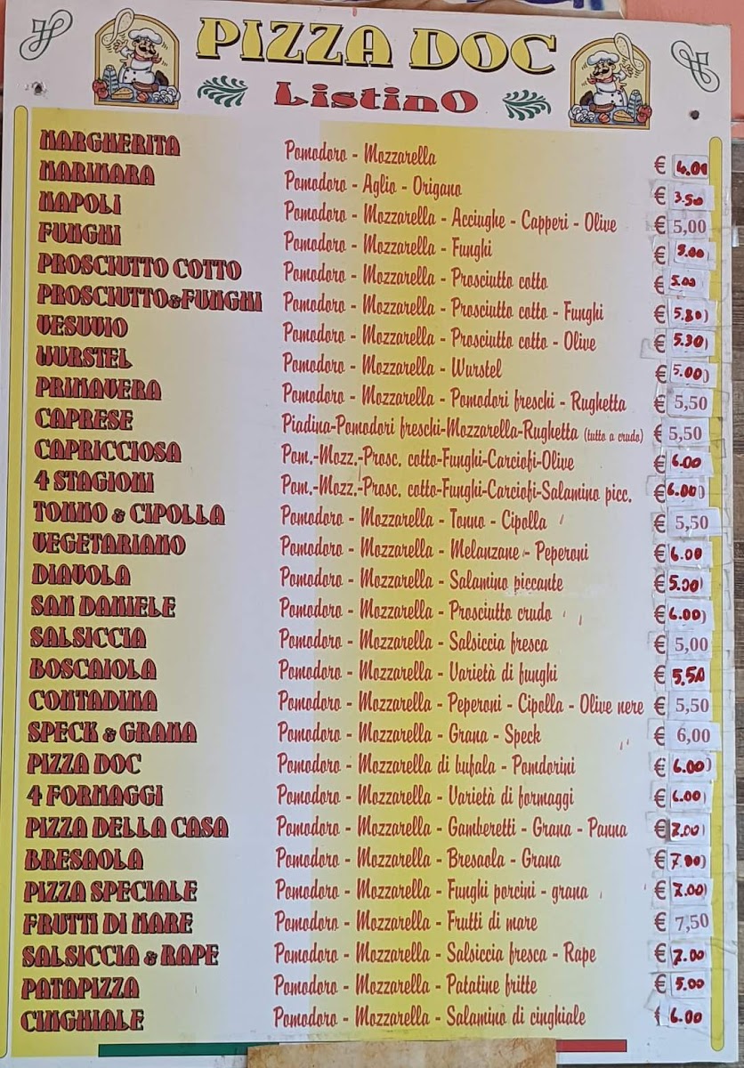 Pizza Doc Photo Menu 1