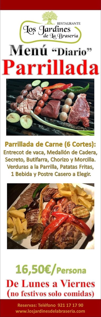 Restaurante Los Jardines de La Brasería Photo Menu 9