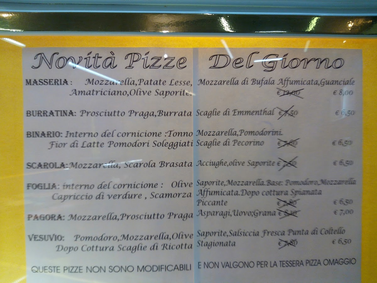 La Nuova Pizzeria Photo Menu 3