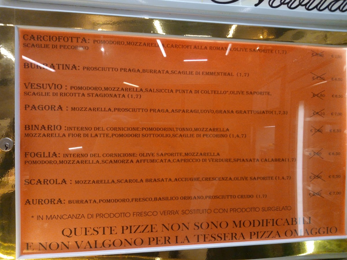 La Nuova Pizzeria Photo Menu 4