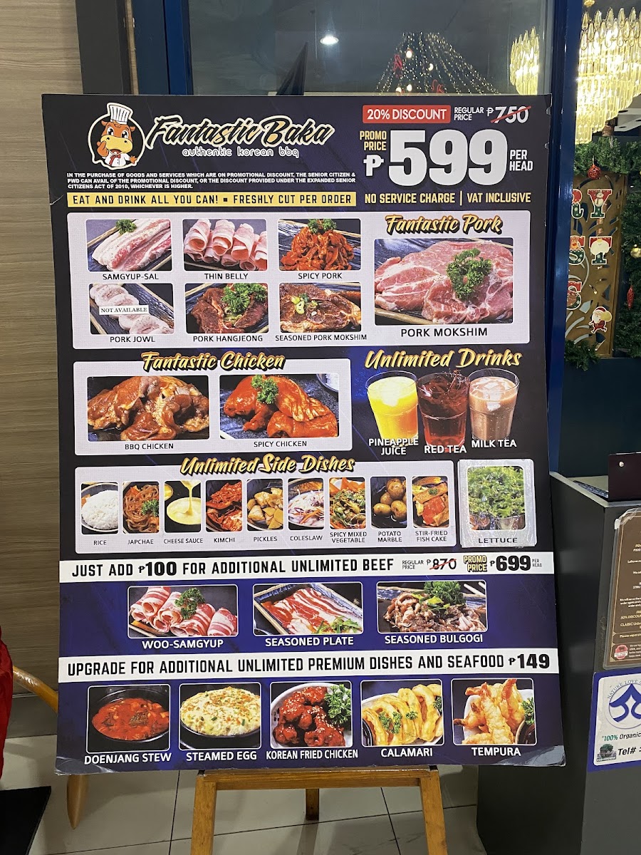 Fantastic Baka - SM City Fairview Photo Menu 3