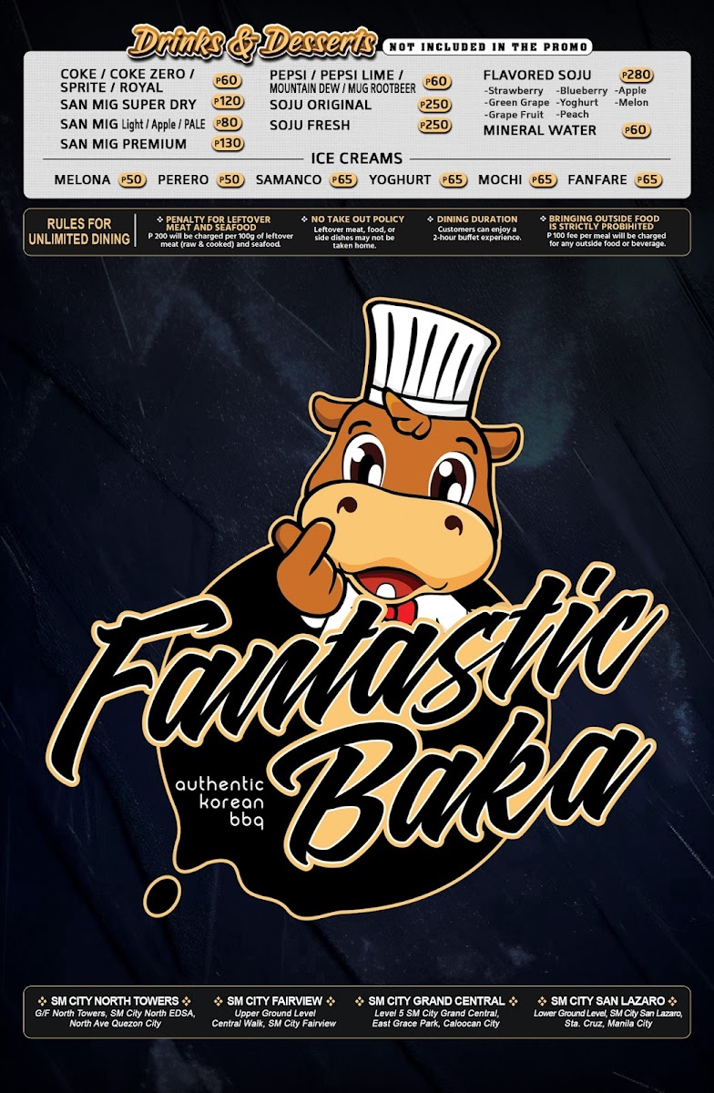 Fantastic Baka - SM City Fairview Photo Menu 5