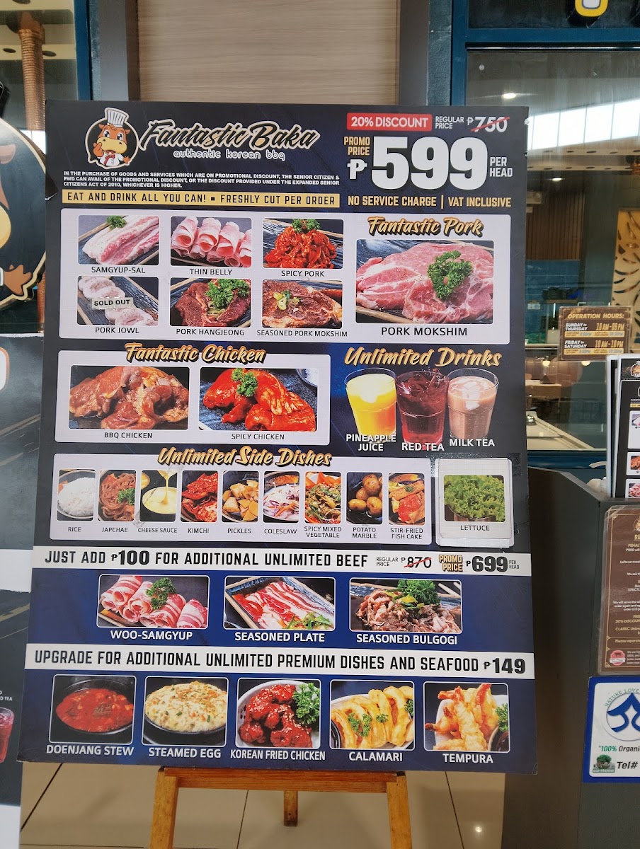 Fantastic Baka - SM City Fairview Photo Menu 6
