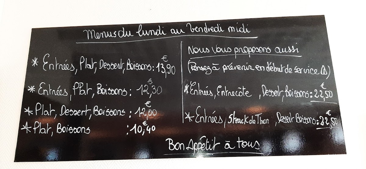 L'assiette Gourmande Photo Menu 1