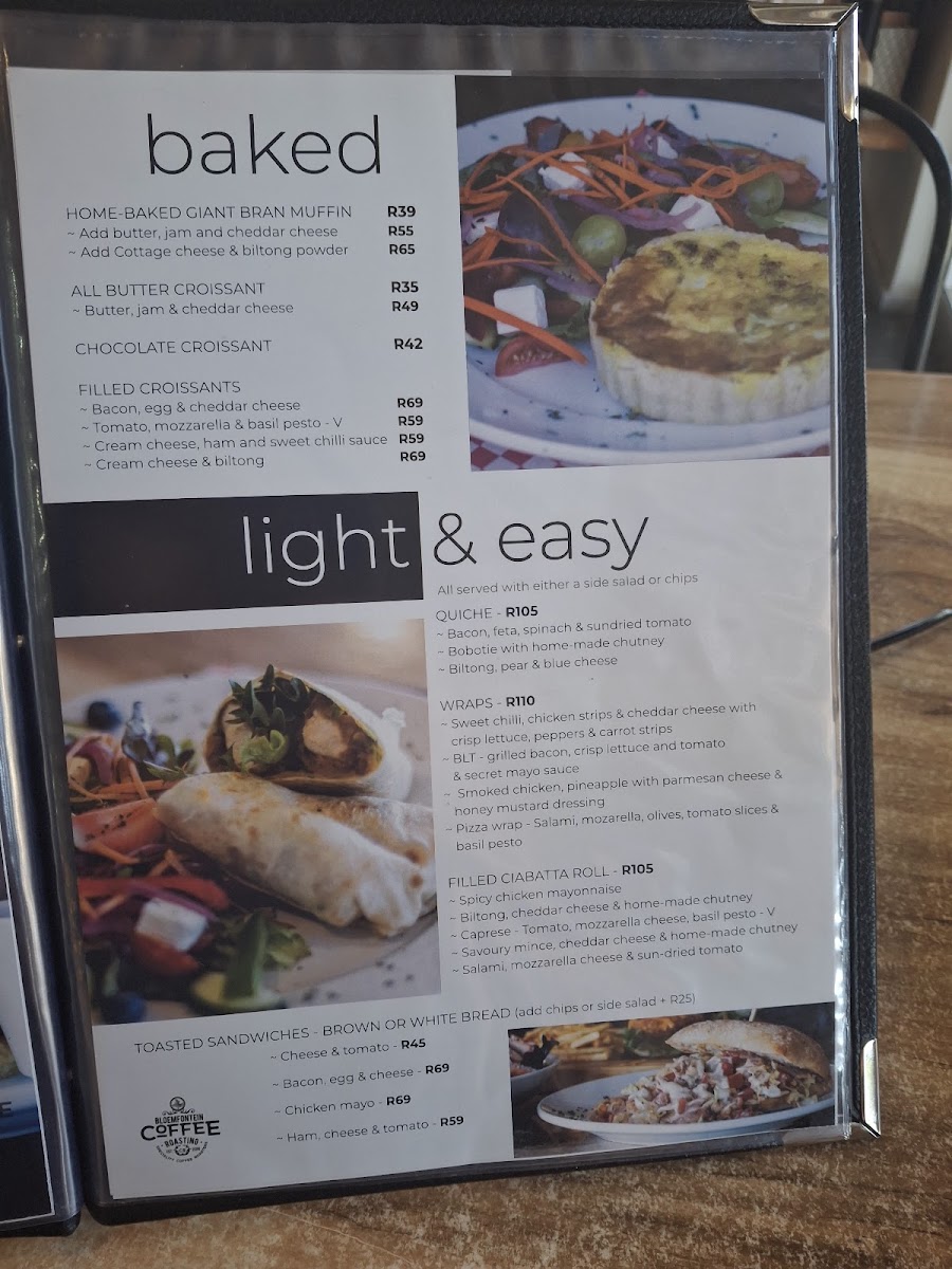 Bloemfontein Coffee Roasting Co. Photo Menu 5