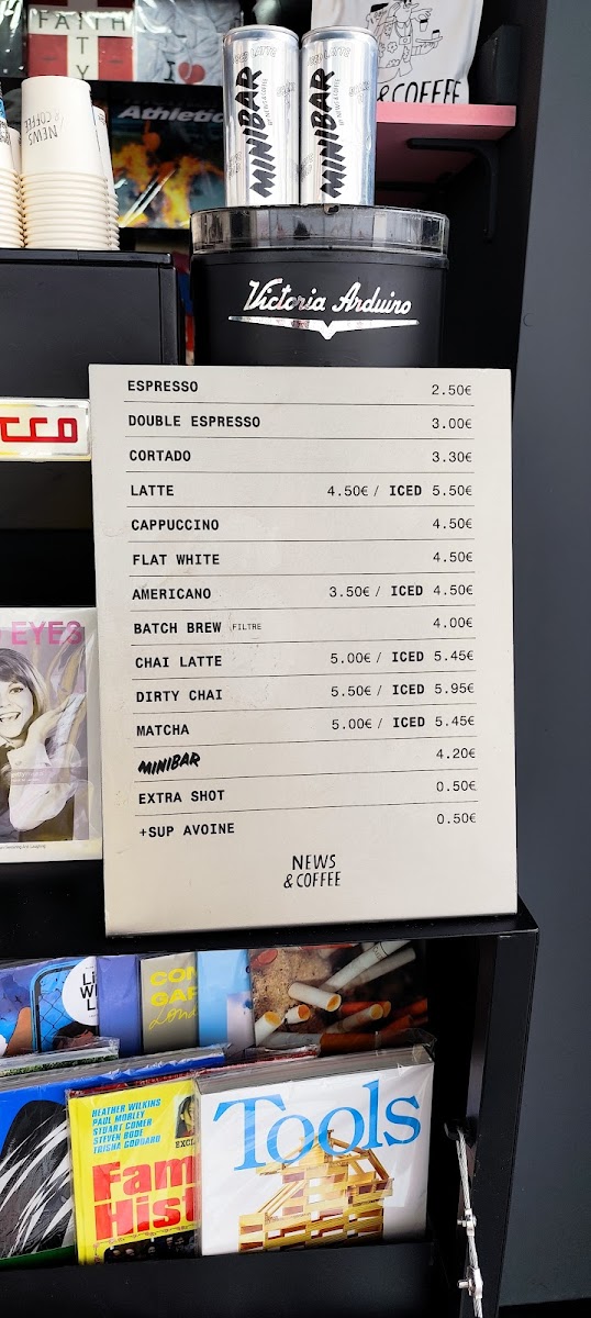 News & Coffee Photo Menu 2
