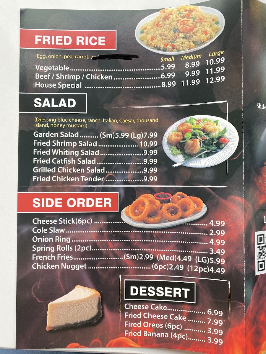 M TOWN WING Photo Menu 3