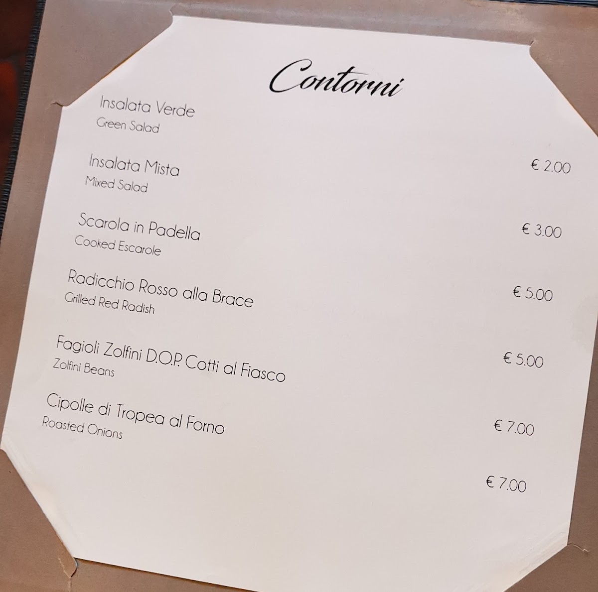 Ristorante Casa Cecco Photo Menu 3