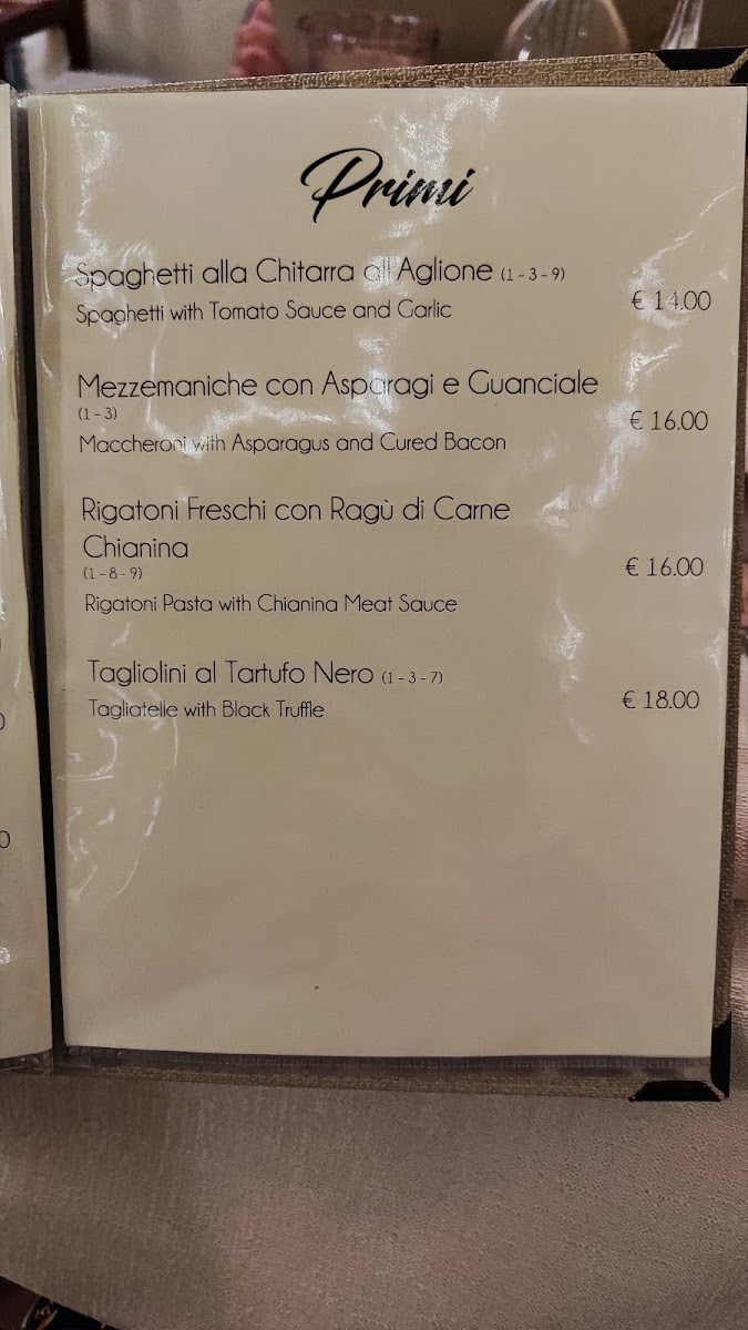 Ristorante Casa Cecco Photo Menu 8