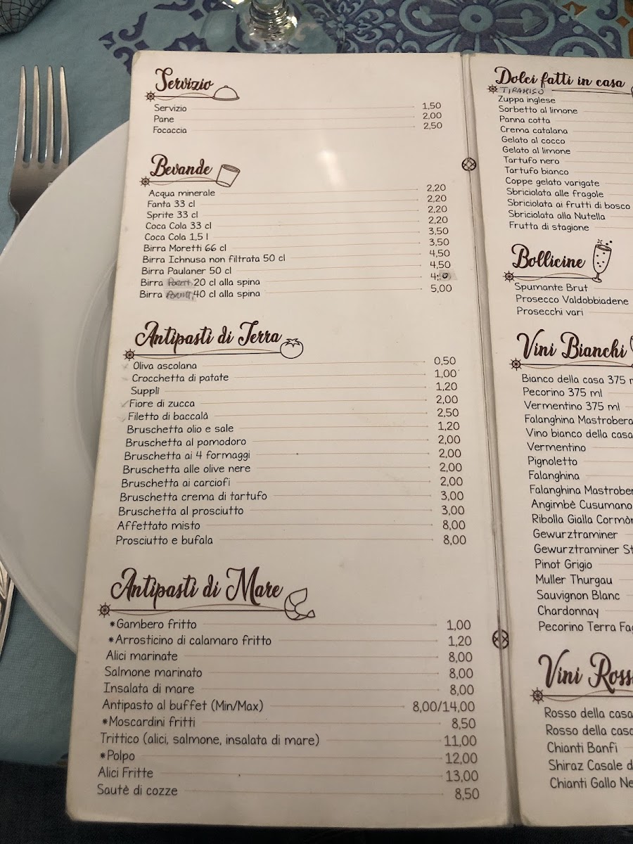 Ristorante Il Sorriso Photo Menu 5