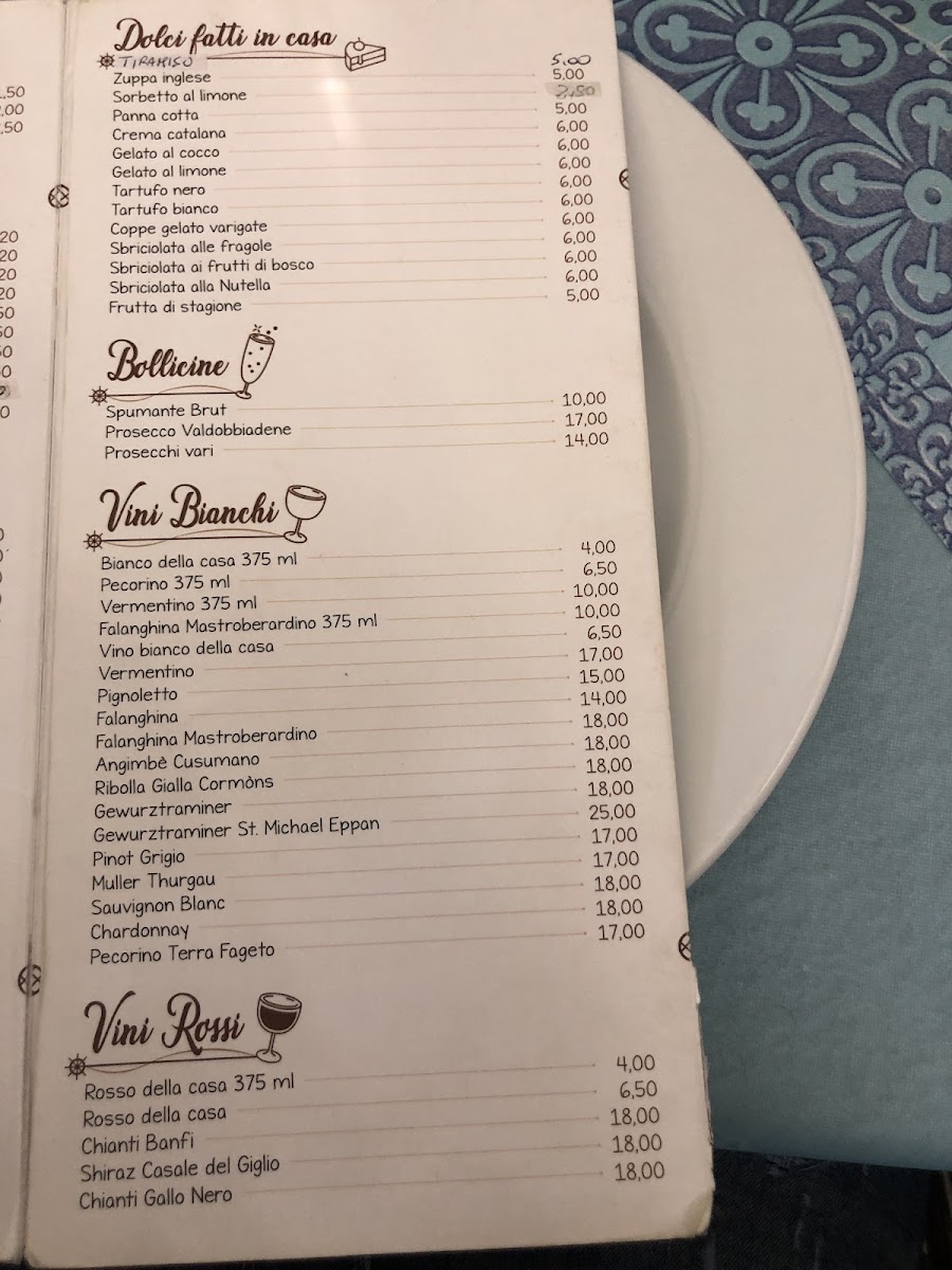 Ristorante Il Sorriso Photo Menu 7