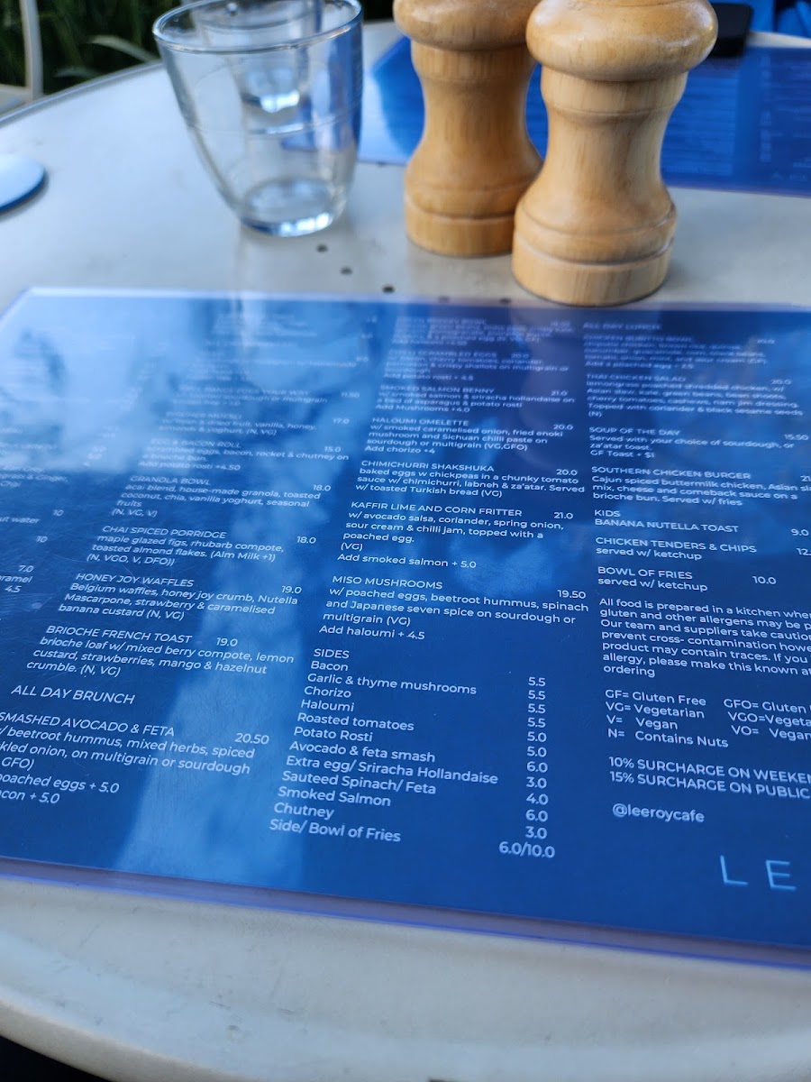 Leeroy Photo Menu 3