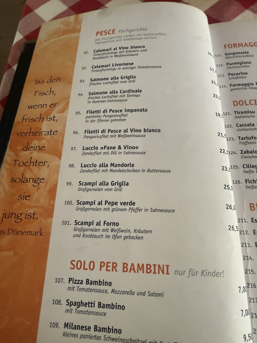 Trattoria Pane & Vino Photo Menu 10